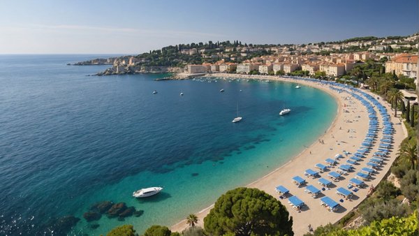 Les plages séduisantes de la Côte d'Azur incontournables cet été