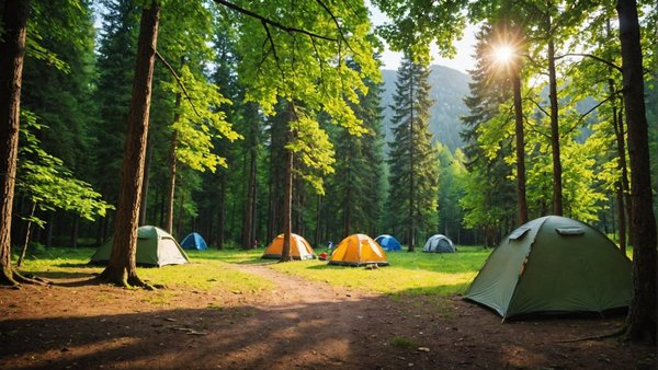 Les meilleurs campings nature pour un week-end paisible