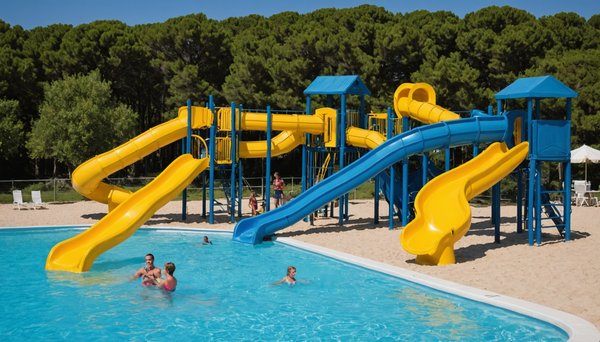 Découvrez les meilleurs campings avec piscines chauffées et toboggans