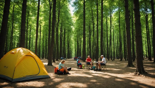 Une escapade entre france et espagne en camping