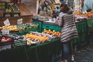 Un marché hebdomadaire